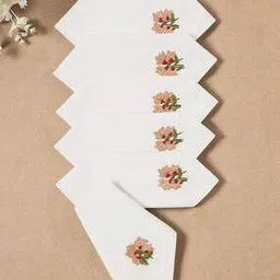 Set of 6 Embroidered Table Napkins-48