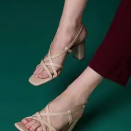Women Heeled Sandals with Synthetic upper-image-45