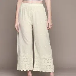 readiprint Women Relaxed Fit Embroidered Palazzos-picture-42