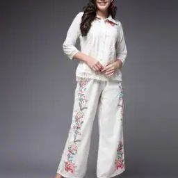 Women Embroidered 2-Piece Co-Ord Set-picture-30