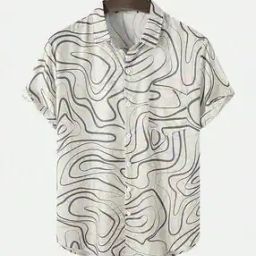 Men Printed Regular Fit Shirt with Spread Collar-44