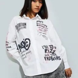 Women Cotton Indian Shirt-image-34