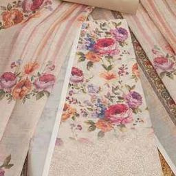 Women Floral Print 3-Piece Unstitched Dress Material-image-26