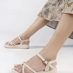 Women Typographic Print Slip-On Platforms-7