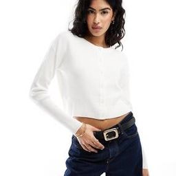 asos design Women Slim Fit Crew-Neck Cardigan-picture-10