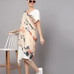 j style Tie & Dye Print Stole-picture-41