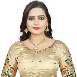 Women Floral Embroidered Front Open Blouse-picture-13