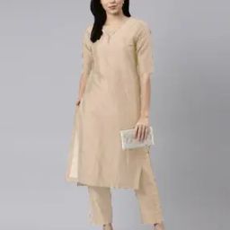 Women A-Line Kurta & Pants Set-image-91