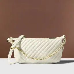 Women Zip-Around Sling Bag with Detachbale Strap-image-93