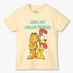 Boys Garfield Print Crew-Neck T-Shirt-image-40