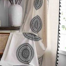 Printed Eyelets Curtain-33