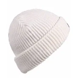 Women Ribbed Beanie with Upturned Hem-image-33