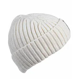 Women Ribbed Beanie with Upturned Hem-image-92