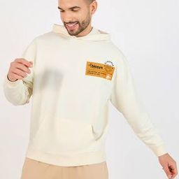 Men Jurassic Park Print Oversized Hooded Sweatshirt-image-34