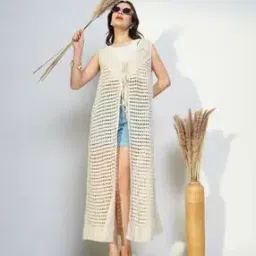 Woman Self-design Shrug-25