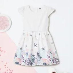Girls Printed A-Line Dress-image-54