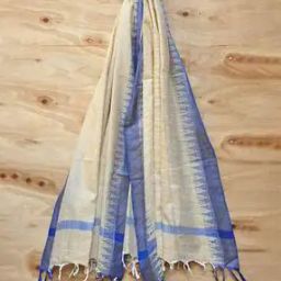 Handloom Dupatta with Fringes-24