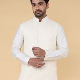 Men Embroidery Nehru jacket-picture-23