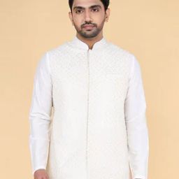 Men Stripes Nehru jacket-49