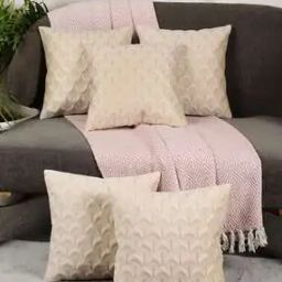 Set of 5 Cushion Covers 12" x 12"-image-76