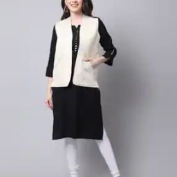 Floral Print Jacket with Patch Pockets-2