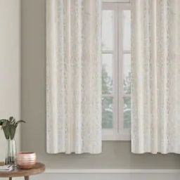 Set of 2 Geometric Pattern Blackout Window Curtains-8