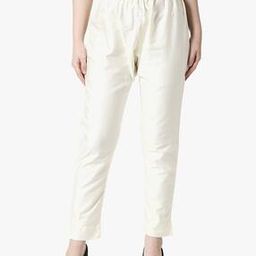 Textured Pants with Elasticated Waist-image-73