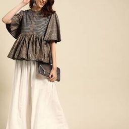 Women Embellished Palazzos with Elasticated Waist-picture-45