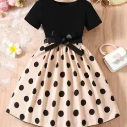 tior Women Polka-Dot Print Fit & Flare Dress-picture-28