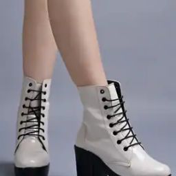 Women Ankle-Length Lace-Up Boots-image-32