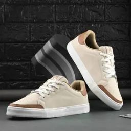 Men Colour-Block LAce-Up Sneakers -image-5