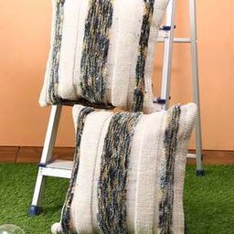 Set of 2 Stripes Cushion Covers-49