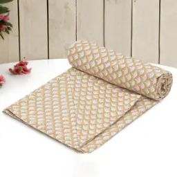 Floral Print Single Duvet Cover-11