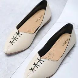 Solid Ballerinas Flat Shoes-image-17