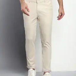Tapered Fit Chinos with Insert Pockets-image-98