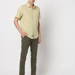 Slim Fit Shirt with Patch Pocket-image-30
