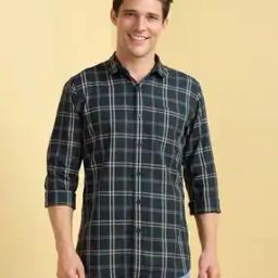 Men Checked Regular Fit Shirt-image-19
