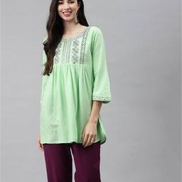 Embroidered Round-Neck Top-picture-13