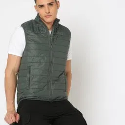 Regular Fit Zip-Front Gillet-picture-31