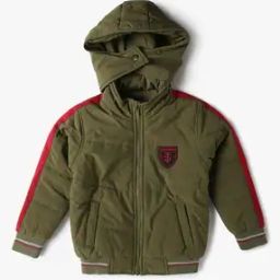 Boys Zip-Front Hooded Jacket-19