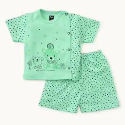 Boys Graphic Print Jabla & Shorts Set-picture-18