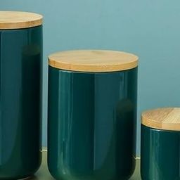 Ceramic Jar with Wooden Lid-image-69