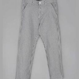 youmaa Flat-Front Chinos with Insert Pockets-picture-4
