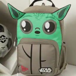 Unisex Yoda Pattern Backpack-19