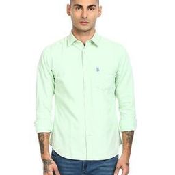 Button-Up Shirt with Patch Pocket-image-62
