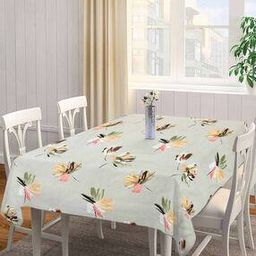 Floral Cotton Blend 6 SEATER Table Cover-image-5