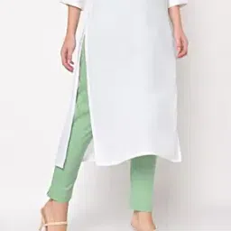 Pants with Elasticated Waistband-image-27