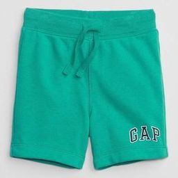 gap kids Slim Fit Shorts with Logo Print-picture-28