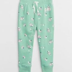 All Over Print With Logo Joggers-image-40