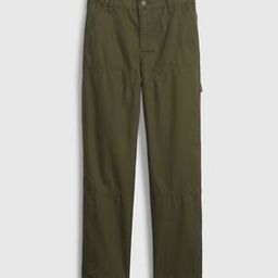 gap kids Flat-Front Carpenter Pants-picture-5